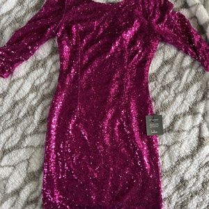 Sequin mini dress